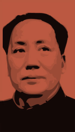 Portrait Mao ZEDONG