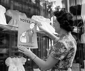 Affiches pour le référendum sur la Constitution de la Vème République. France, 30 septembre 1958.