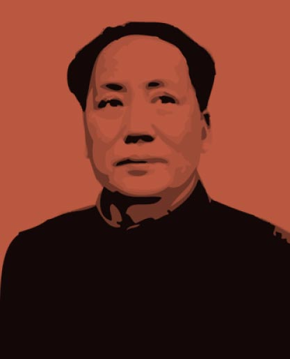 Portrait Mao ZEDONG